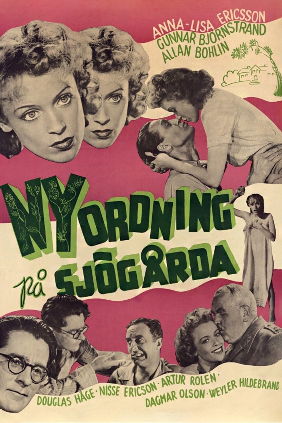 New Order at Sjogarda poster