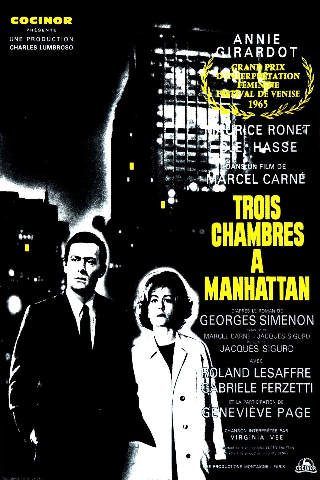 Three Rooms in Manhattan poster